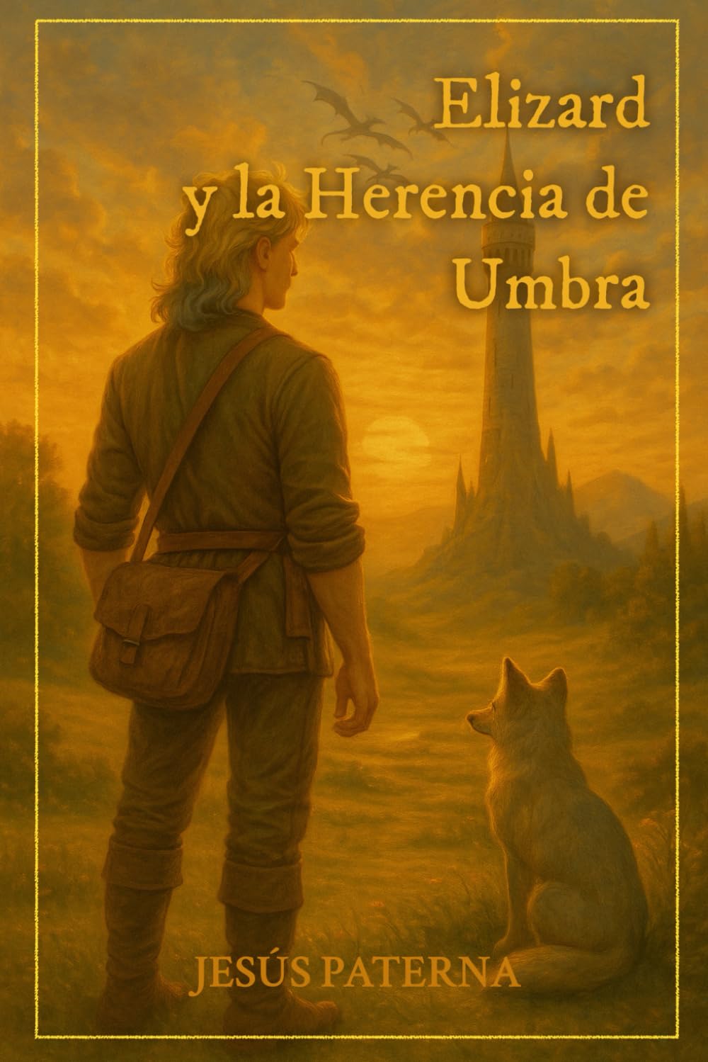 Portada de la novela Elizard y la Herencia de Umbra de J. Paterna
